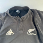 Adidas 2000s New Zealand Rugby Polo Shirt S