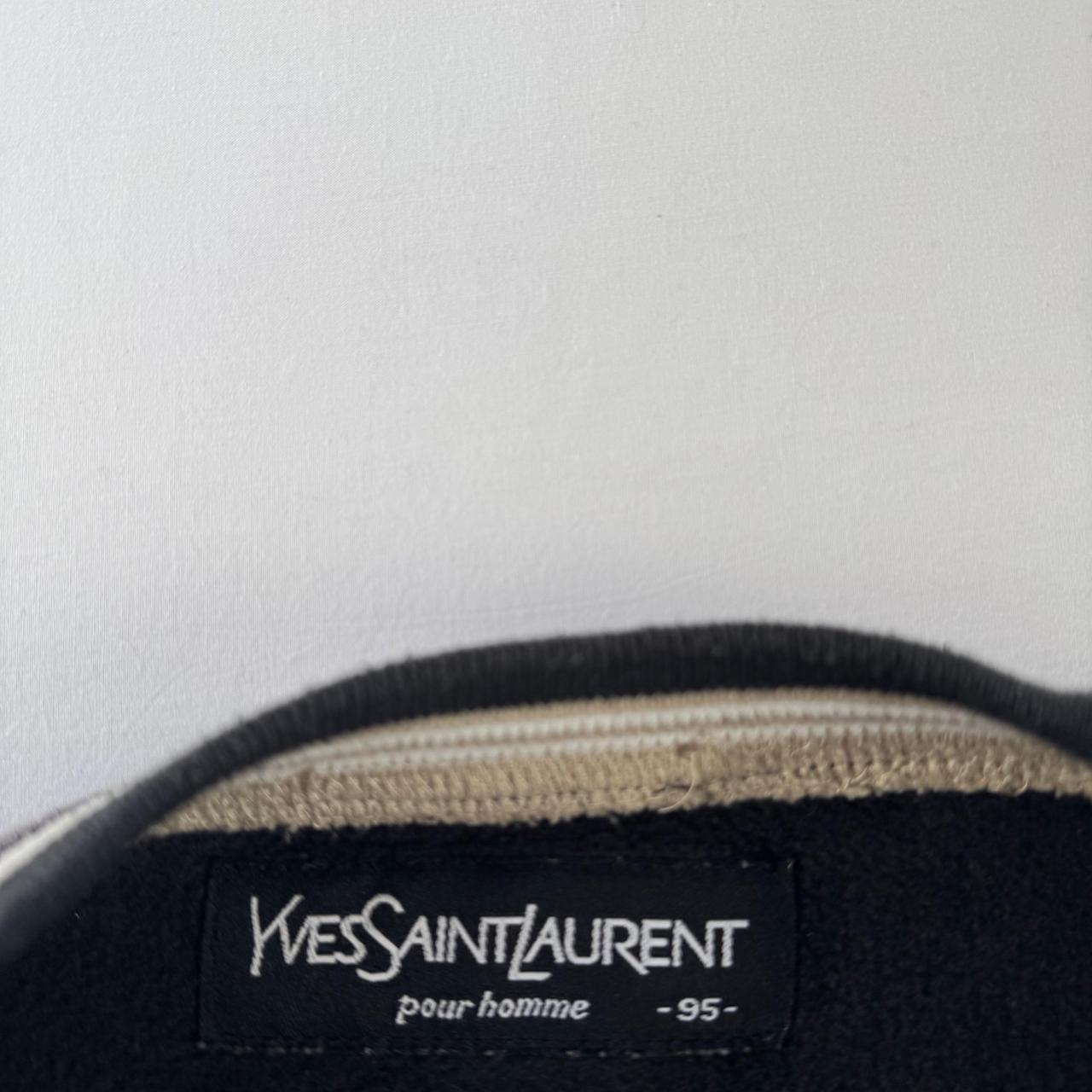 Yves Saint Laurent Crewneck Sweatshirt in Brown Size S