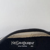 Yves Saint Laurent Crewneck Sweatshirt in Brown Size S