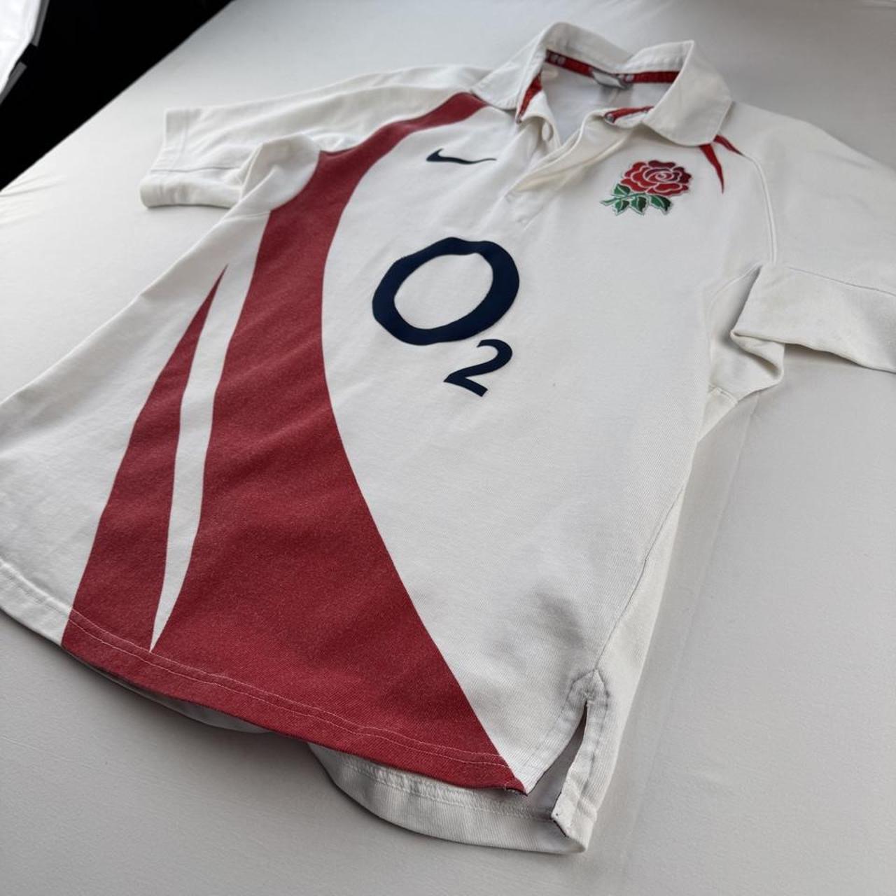 2007 England Rugby Short Sleeve Rugby Polo S