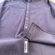 Purple Carhartt WIP Long Sleeve Madison Corduroy Button Down Shirt XXL