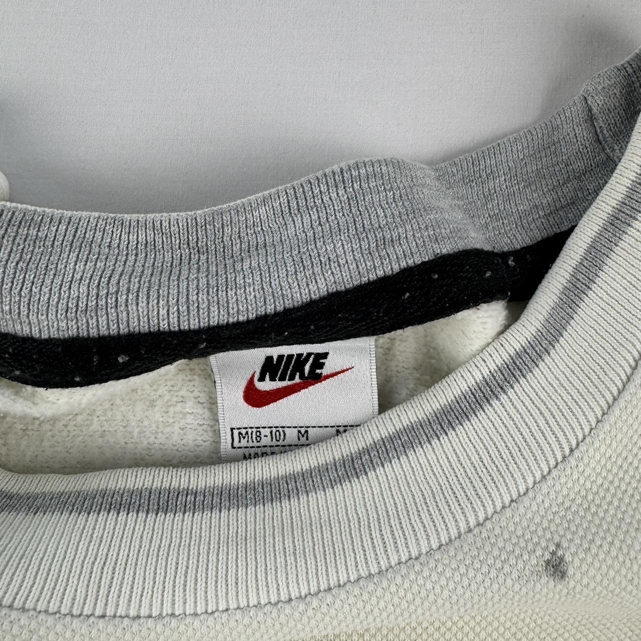 1990s Nike Embroidered Womens Sweatshirt 8-10