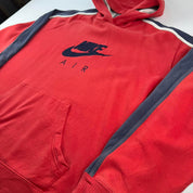 2000s Nike Air Embroidered Oversized Hoodie XL