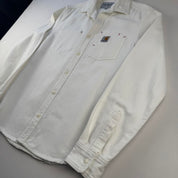 Carhartt WIP White Tony Button Down Shirt S