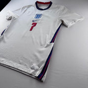 Nike England 2020-21 Home Jack Grealish 7 Jersey M