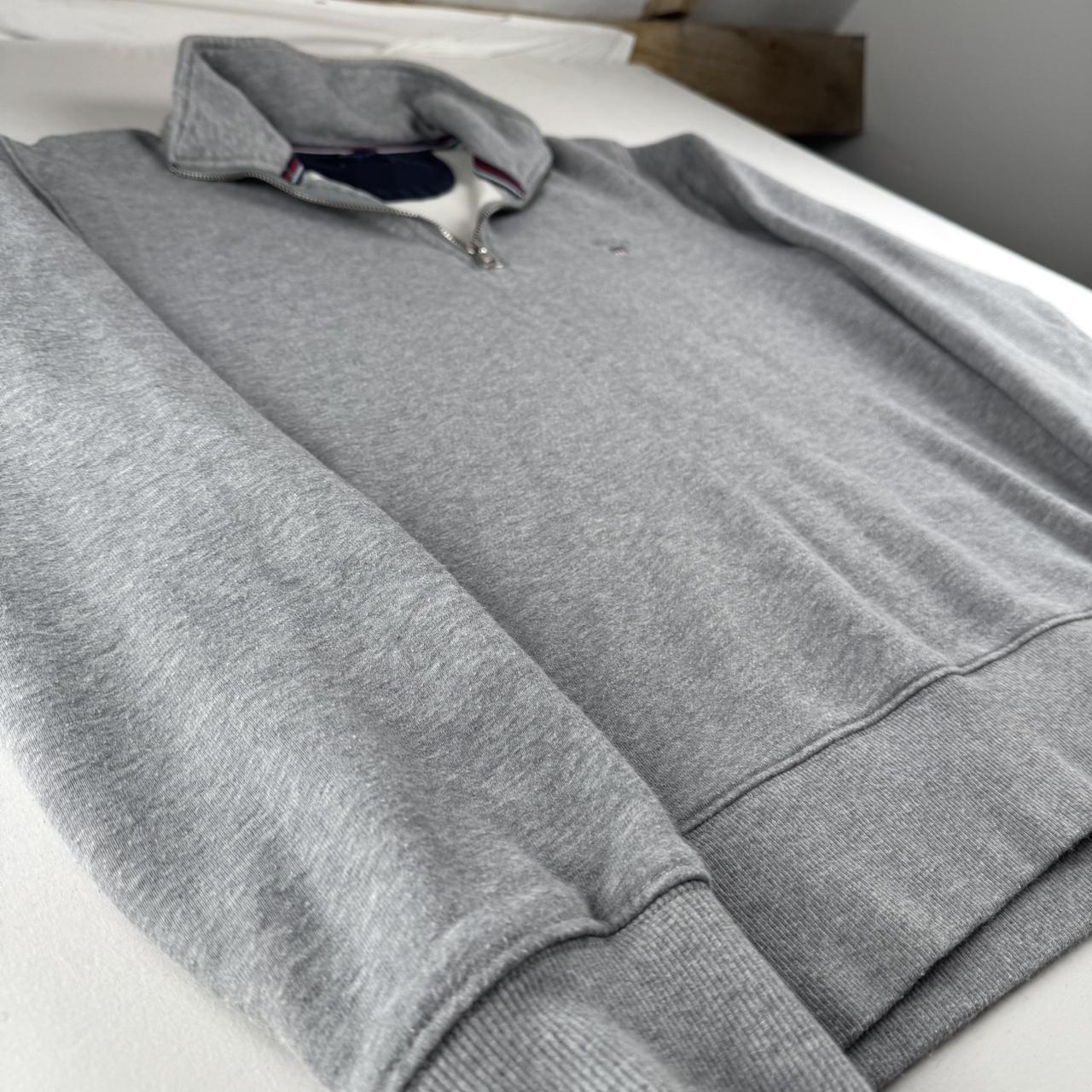 Gant Embroidered Logo Quarter Zip Fleece S