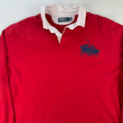 Polo Ralph Lauren Large Embroidered Pony Rugby Shirt XXL