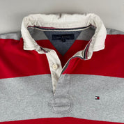 Tommy Hilfiger Striped Rugby Polo Shirt M