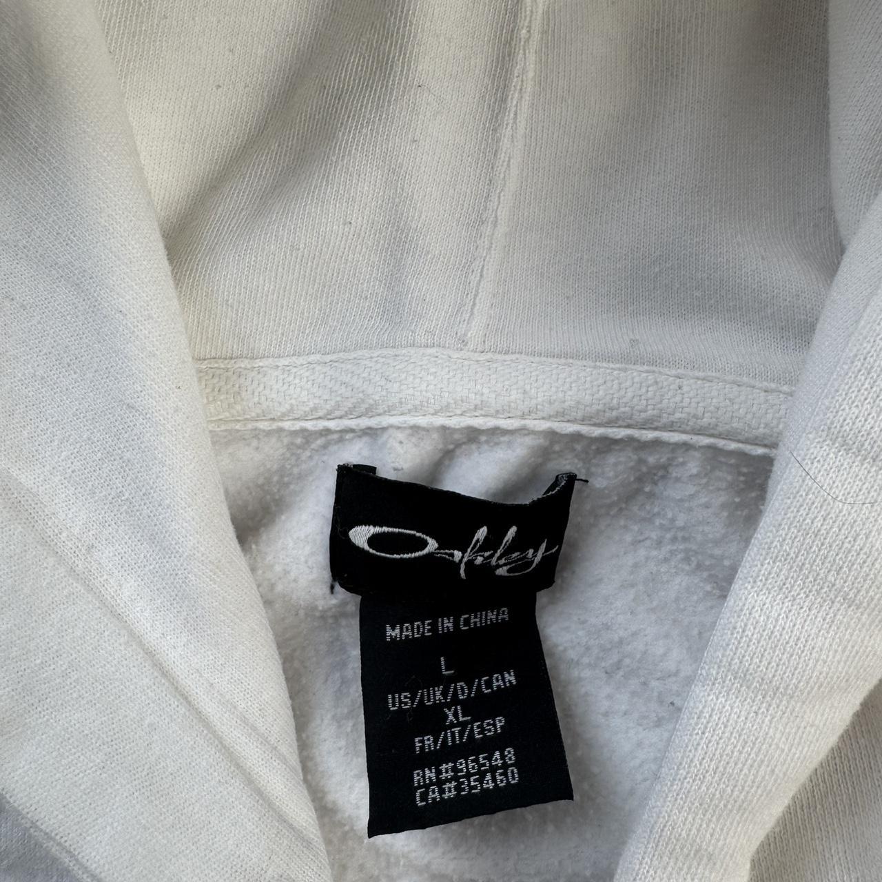 Y2k 2000s Oakley Embroidered Womens Full Zip Hoodie L