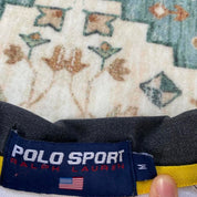 Polo Ralph Lauren white rugby polo shirt with embroidered logo and classic fit.