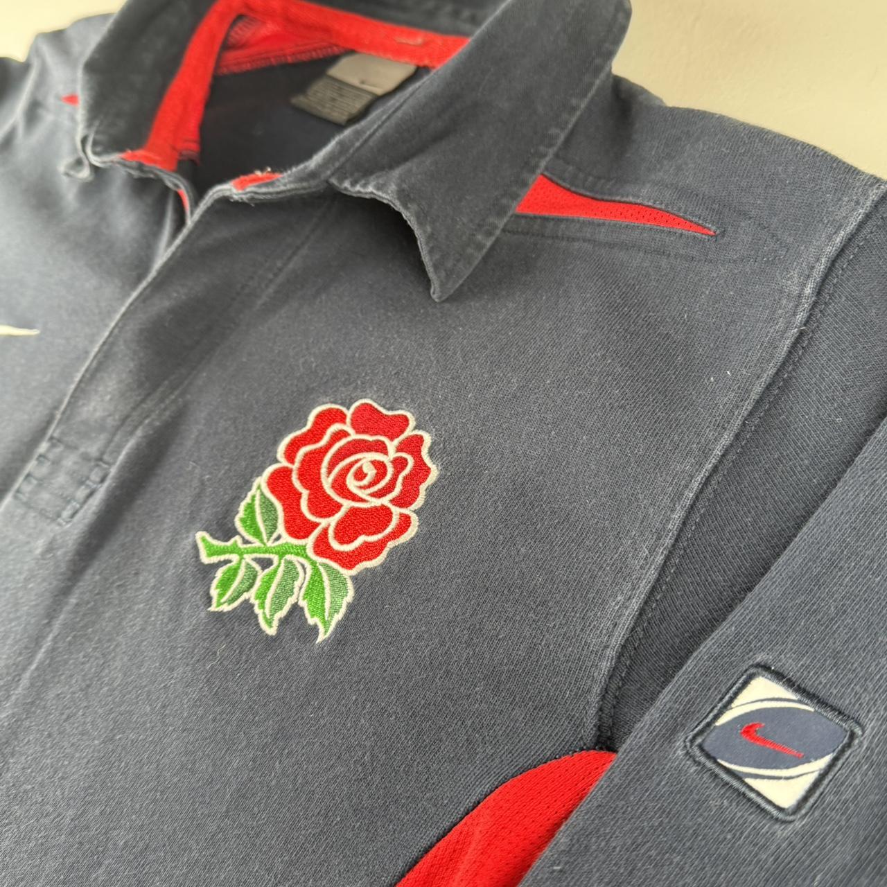 2003 England Rugby Nike Rugby Polo M