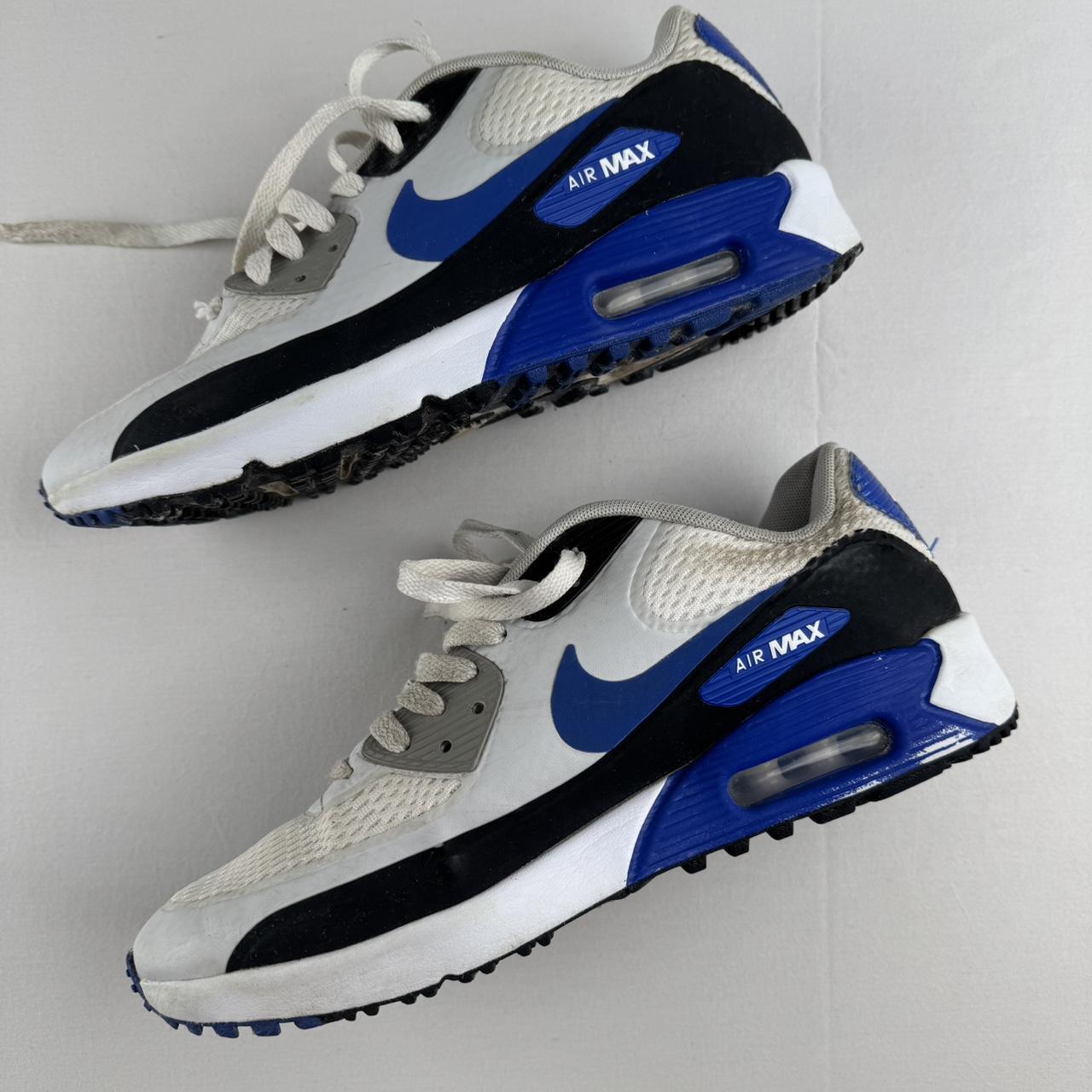 Nike Air Max 90s White and Blue Uk6