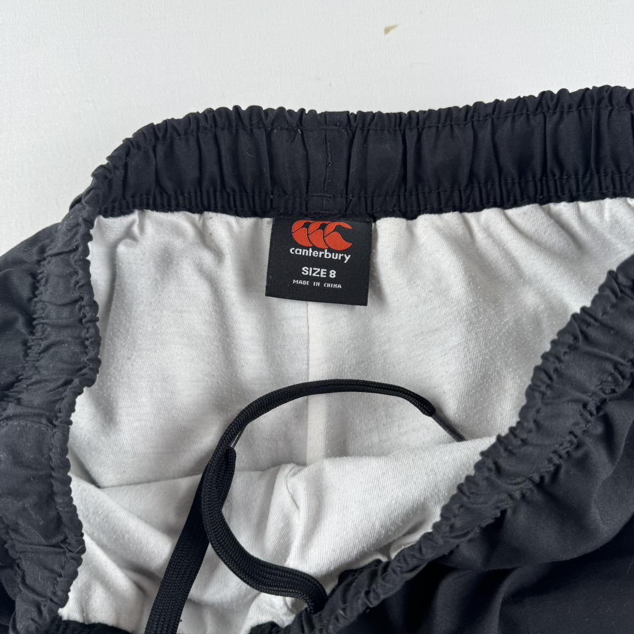 Black and White Un Cuffed Canterbury Joggers Size 8