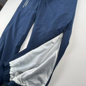 Canterbury Tracksuit Bottoms Cuffed Navy and White S