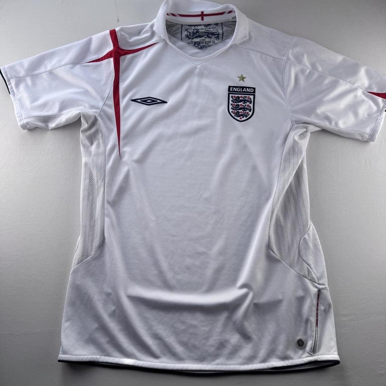 2005-07 Umbro England Football Home Jersey M