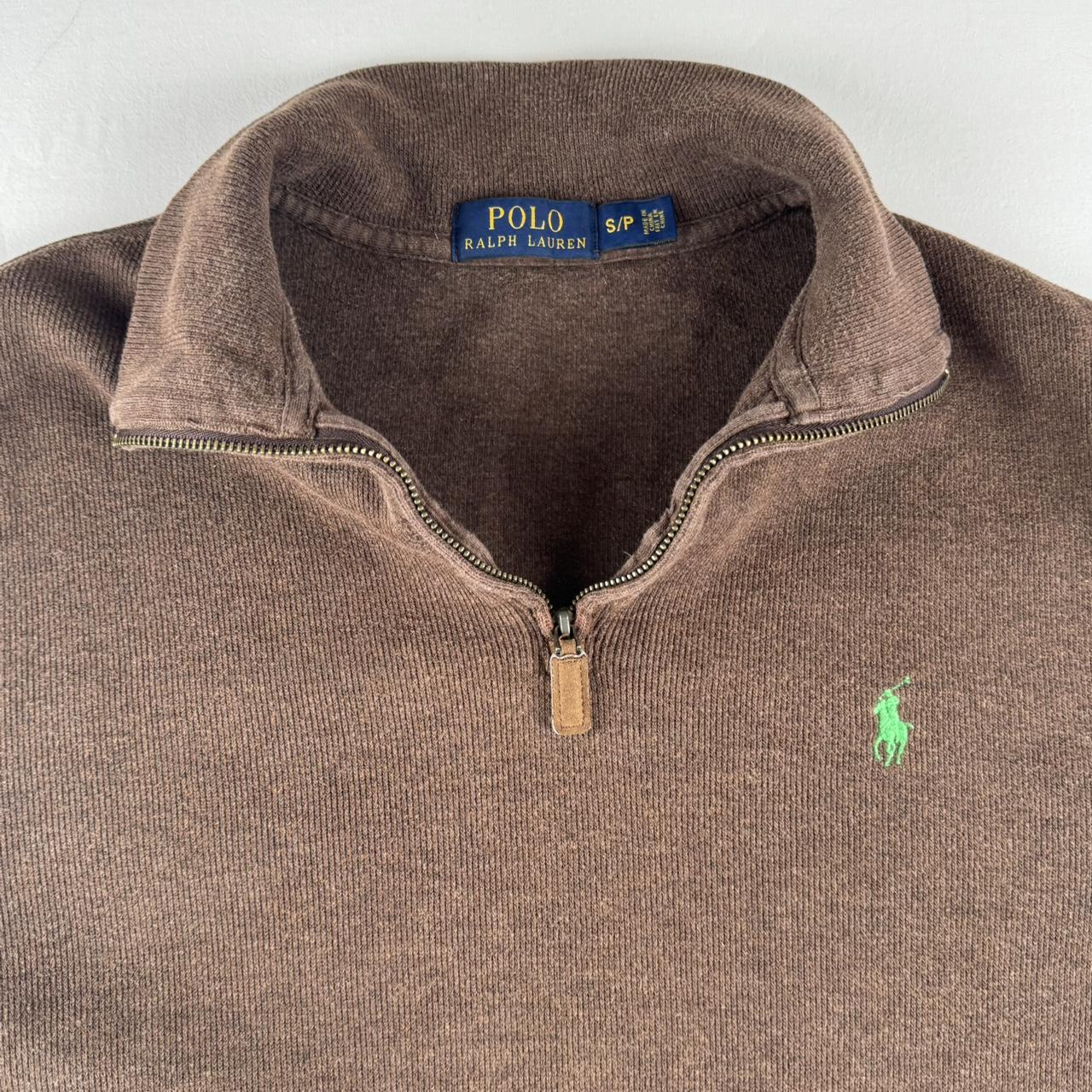 Polo Ralph Lauren Embroidered Pony Quarter Zip Fleece S
