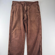 Carhartt WIP Brown Corduory Menson Pant 32W
