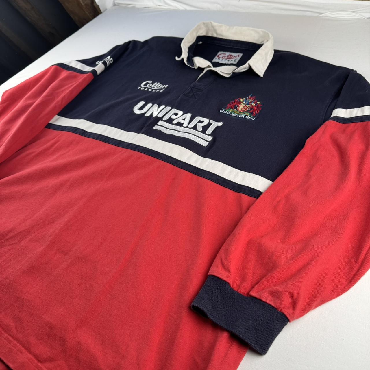 Cotton Traders 1999 Gloucester Rugby Polo Shirt XXL