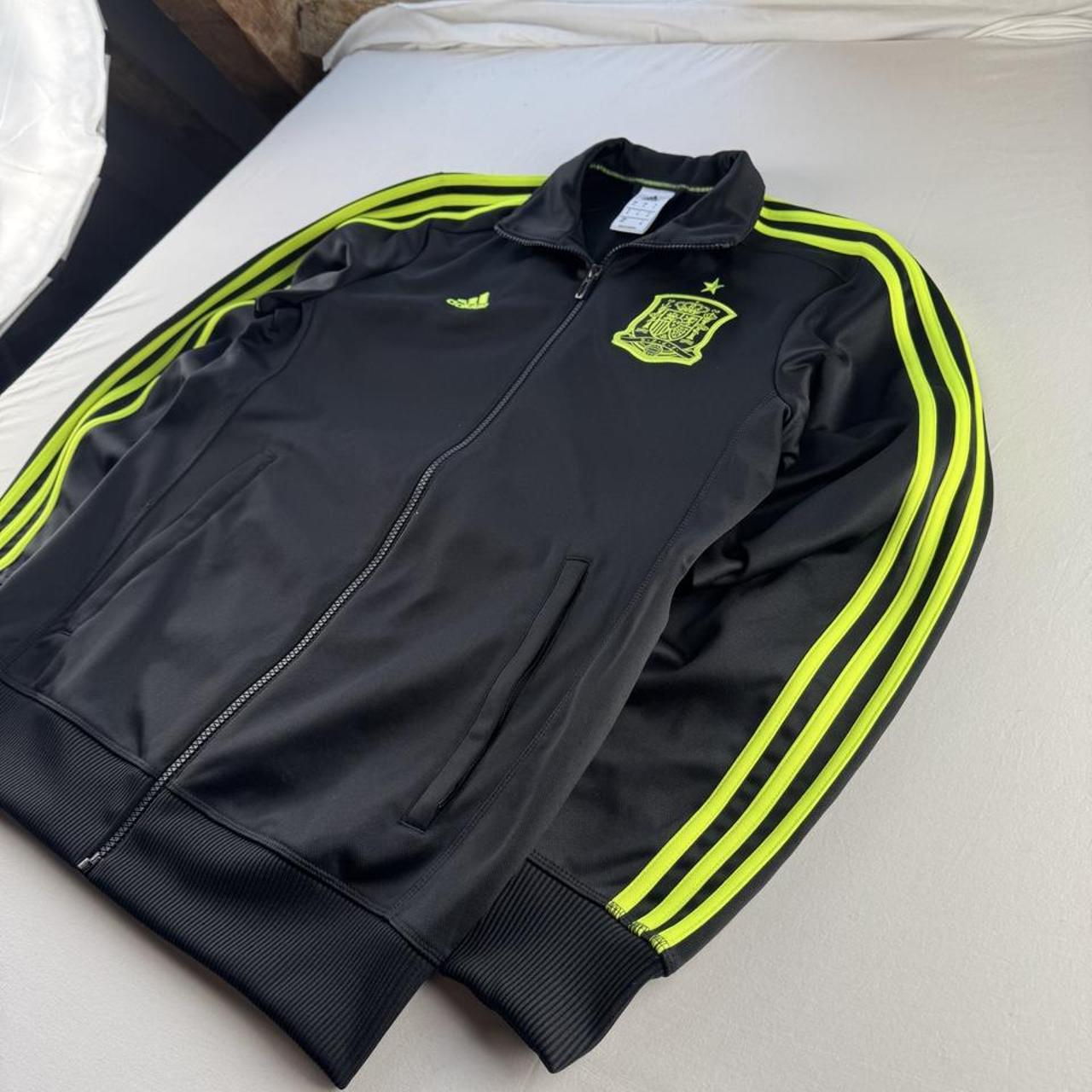 Adidas 2011-12 Embroidered Spain Tracksuit Top S
