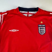2004-06 England Umbro Away Home Shirt Size X Large