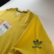 Rare 2000s Adidas Futebol Brazil Graphic T Shirt S
