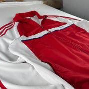 Early 2000s Adidas Embroidered Spellout Track Jacket XL