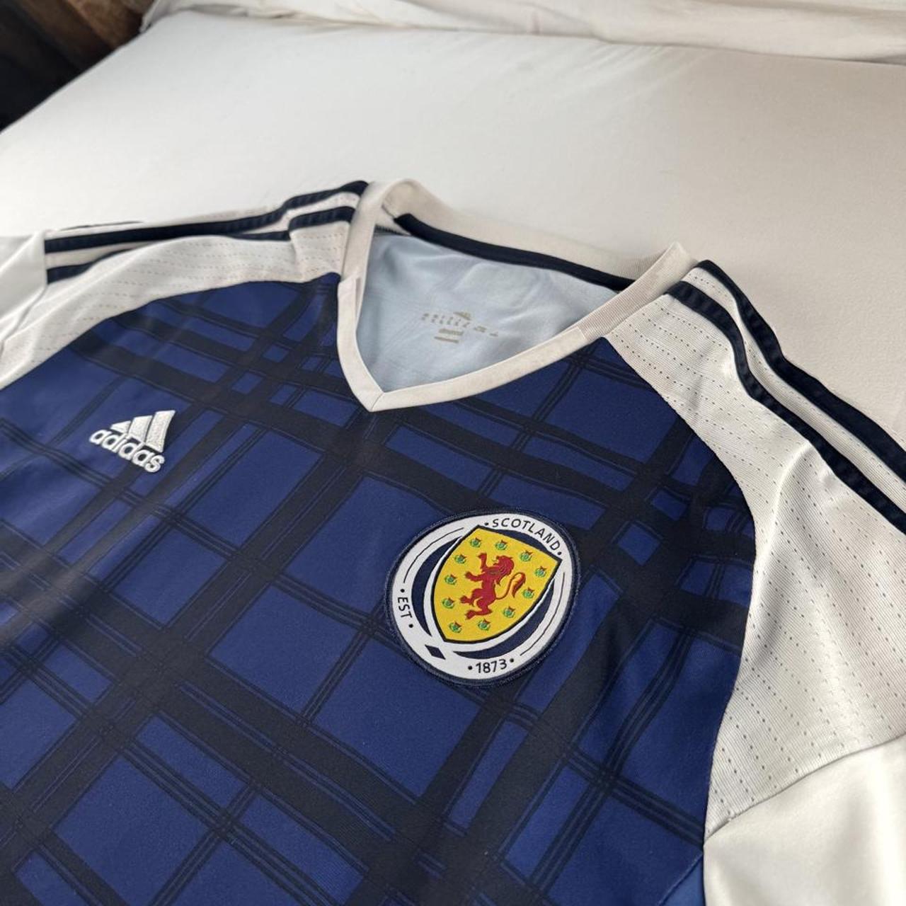 2016/17 Adidas Embroidered Scotland National Football Shirt XL