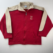 Womens 1990s Nike Embroidered Quarter Zip Fleece 8 Oversized