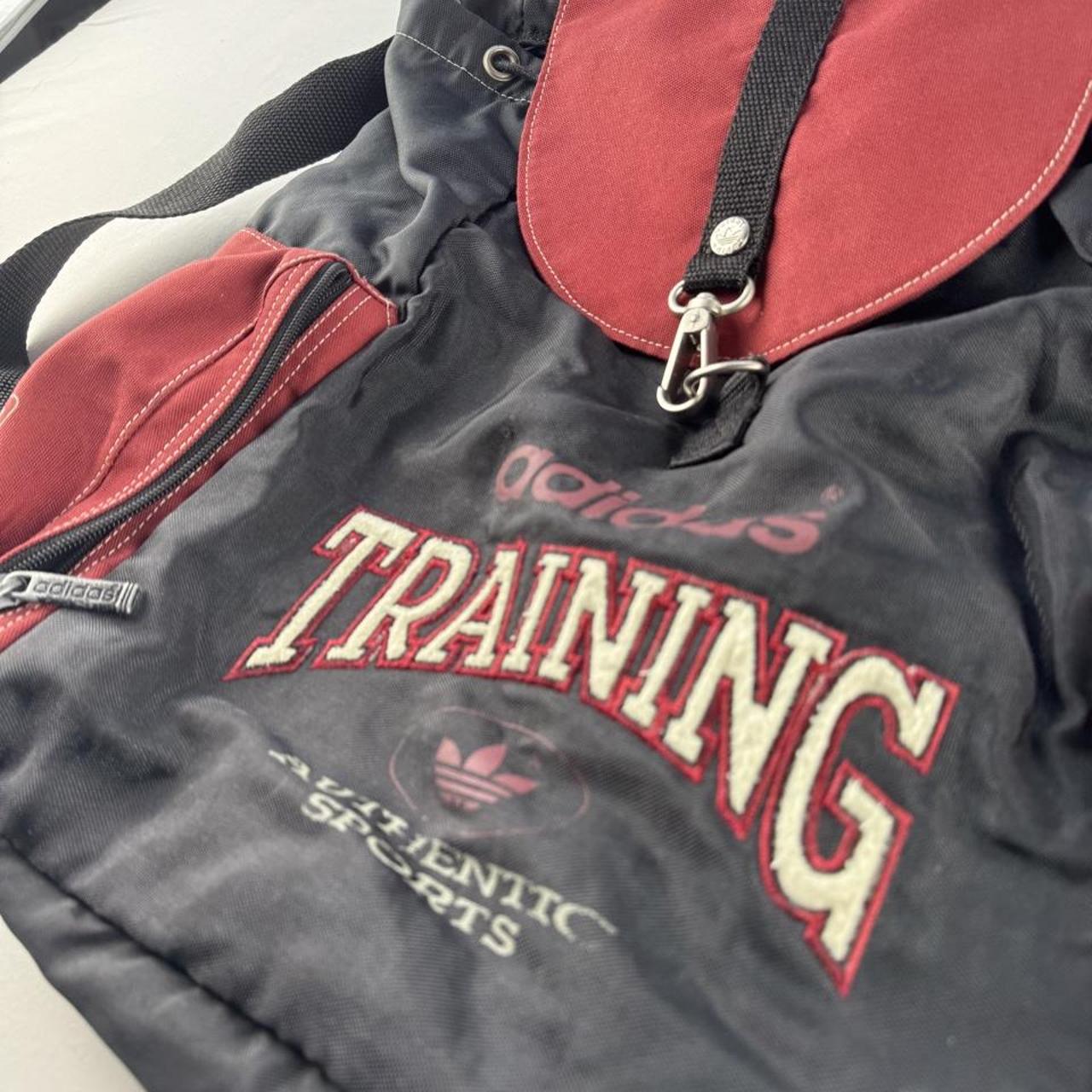 1990s Adidas Training Embroidered Rucksack