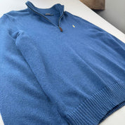 Polo Ralph Lauren Knitted Quarter Zip Fleece M