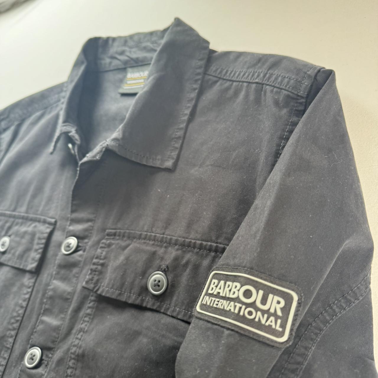 Barbour International Mens Thick Shirt Jacket S