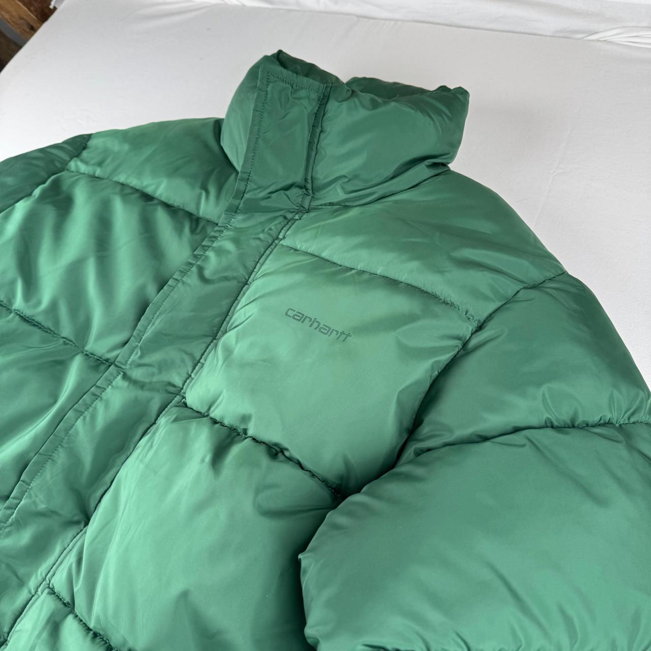 Carhartt Puffer Jacket in Green Size L