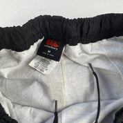 Black and White Uncuffed Canterbury Joggers M
