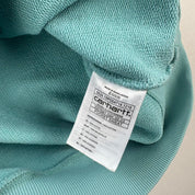 Carhartt WIP Turqoise Pocket Logo Sweatshirt M