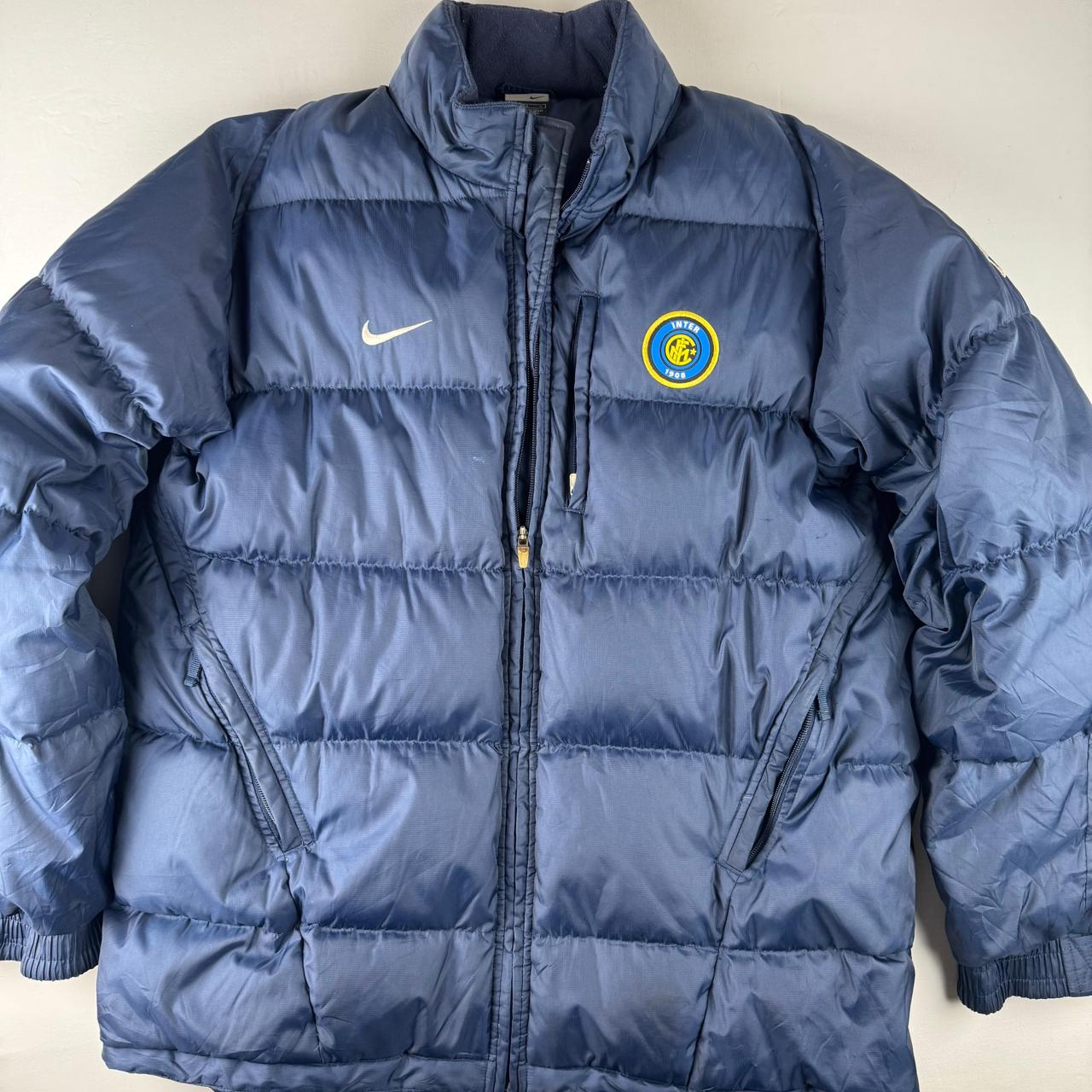 Nike Puffer Inter Milan Jacket in Navy Size L