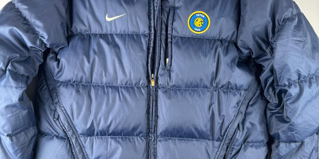 Nike Puffer Inter Milan Jacket in Navy Size L
