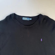 Polo By Ralph Lauren Crewneck Knit Sweater in Black Size XXL