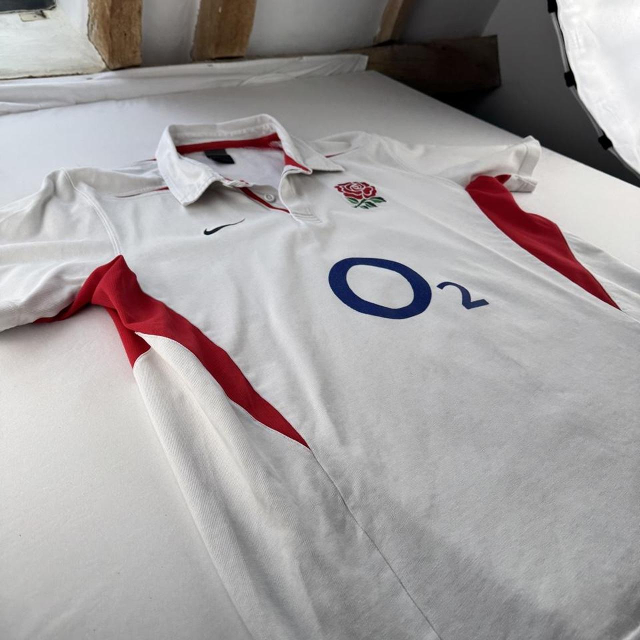 2003 England Rugby O2 Embroidered Rugby Polo XXL