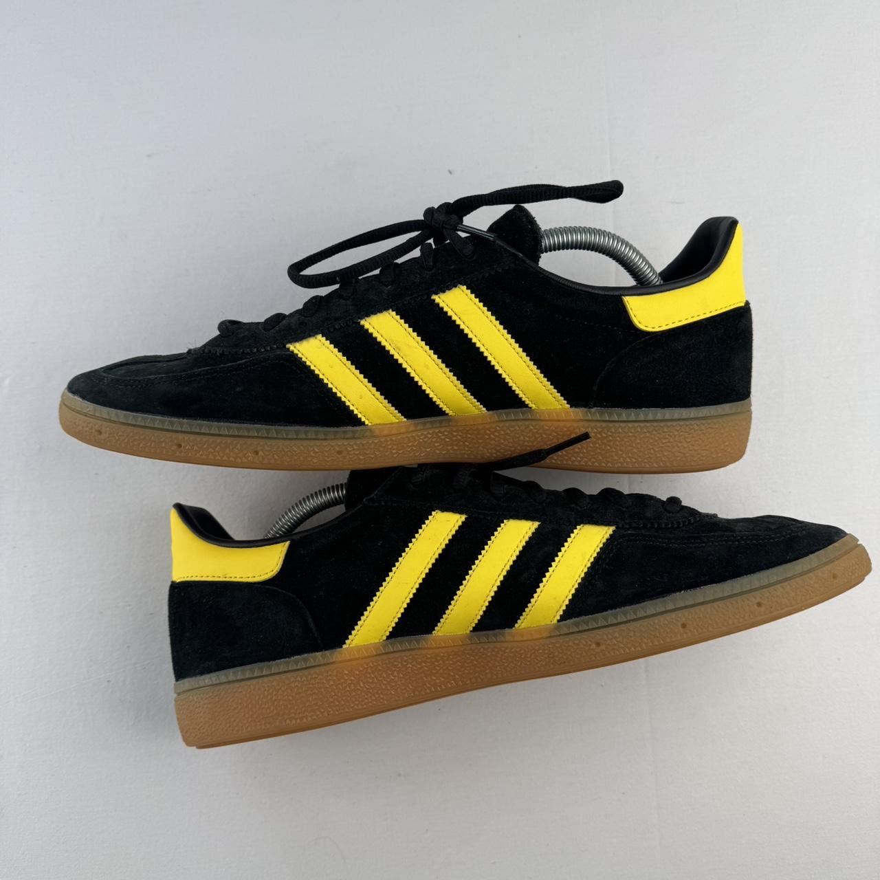 Adidas Black and Yellow Handball Spezial UK11