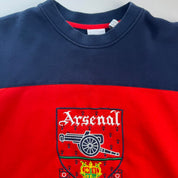 VIntage Style Adidas Embroidered Oversized Arsenal Sweatshirt S