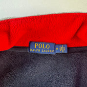 Polo Ralph Lauren Embroidered Fleece Quarter Zip Navy M