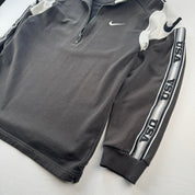 Womens 1990s Nike Embroidered Quarter Zip Fleece XL