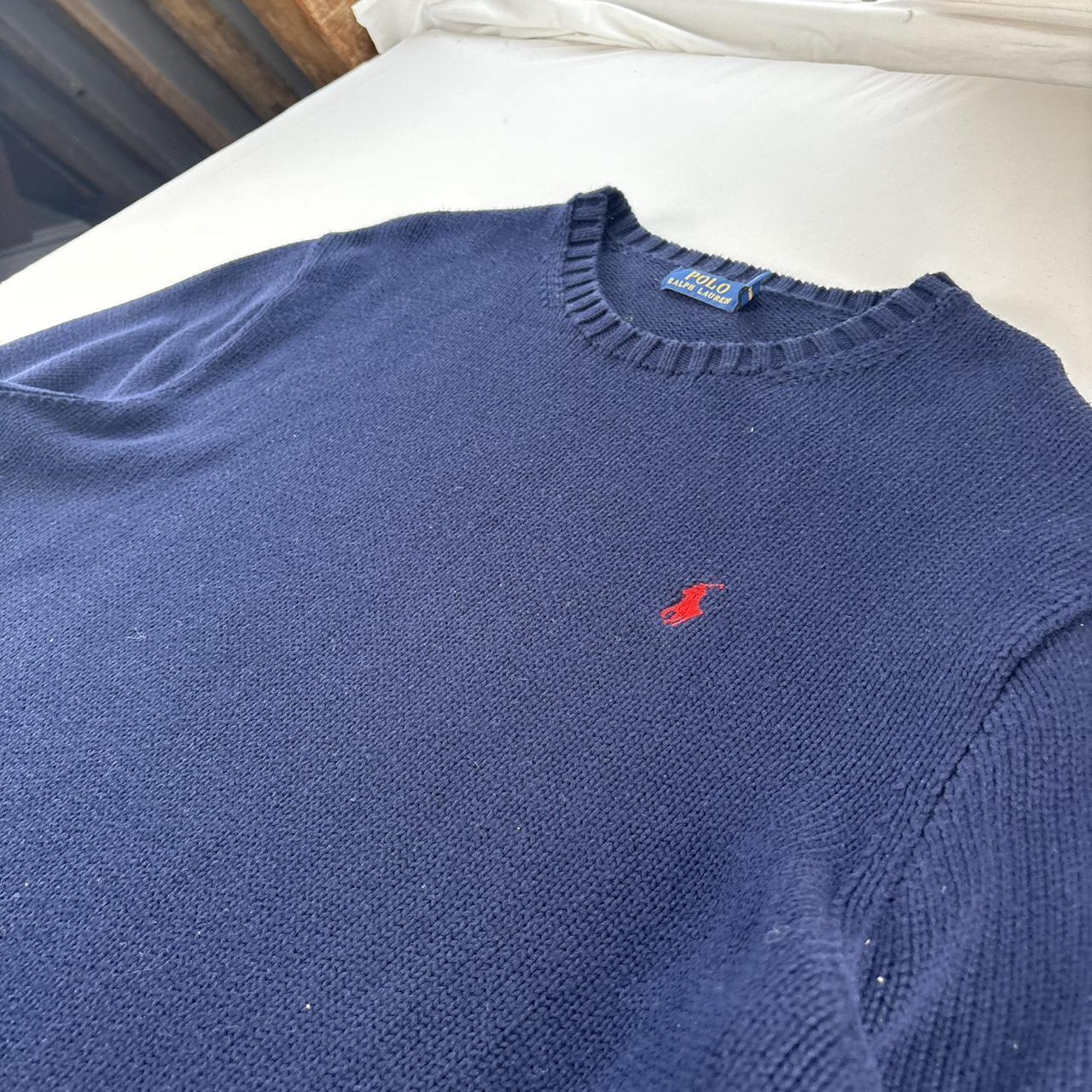 Polo Ralph Lauren Embroidered Logo Knitted Crewneck Jumper XXL