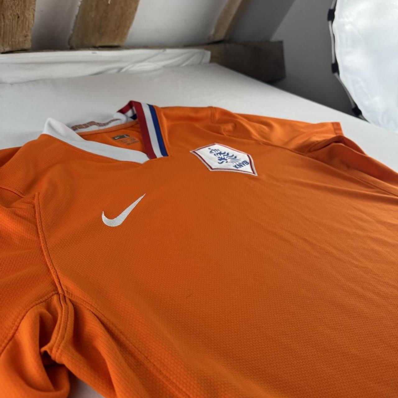 2008/09 Nike Netherlands Home Playing Jersey L