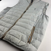 Polo Golf White Puffer Gilet S