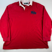 Polo Ralph Lauren Large Embroidered Pony Rugby Shirt XXL
