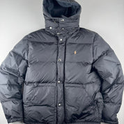 Polo Ralph Lauren Puffer Jacket in Black Size S