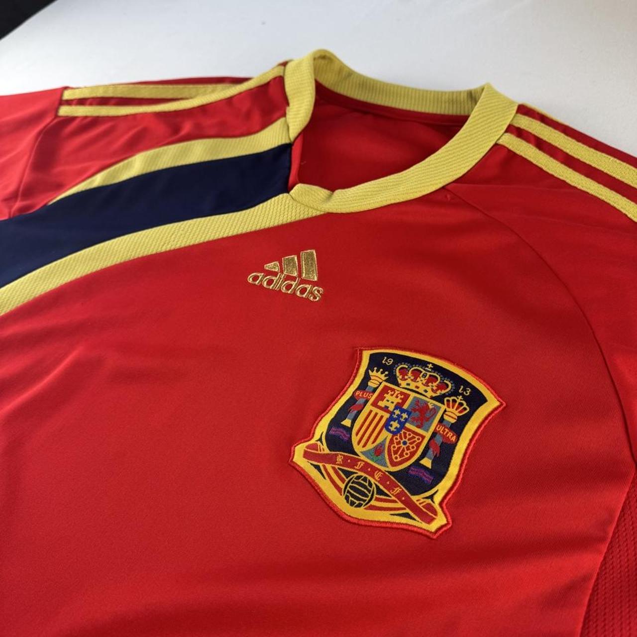 Adidas 2009 Embroidered Spain Home Shirt XL
