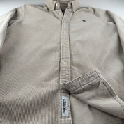 Carhartt WIP Embroidered Logo Button Down Corduroy Shirt S