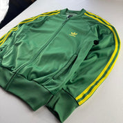 Early 2000s Adidas Brazil Colourway Track Jacket M